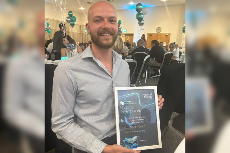 Ben Cleaveley has been named Talent Development Coach of the Year at the Swim England North West Regional Awards (Credit: Satellites Swimming Club)