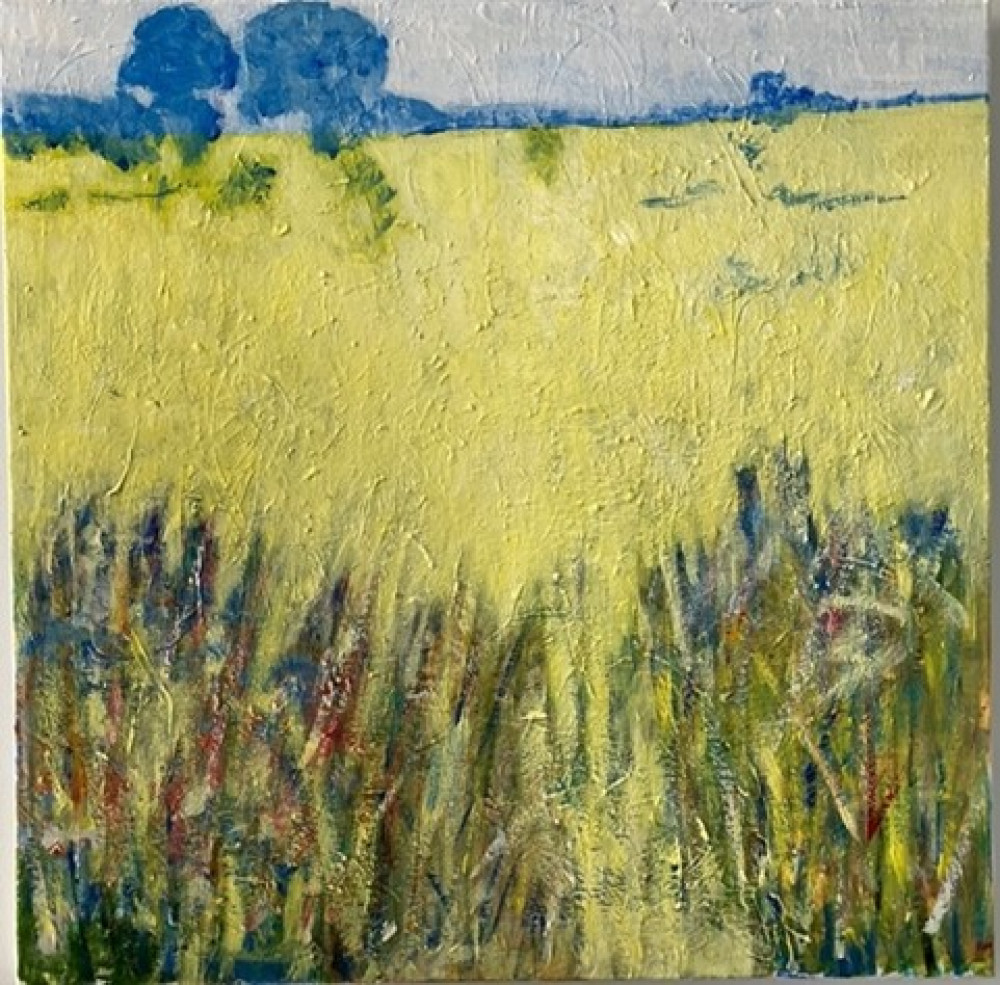 Auction Golden Field by Pamela Allsop