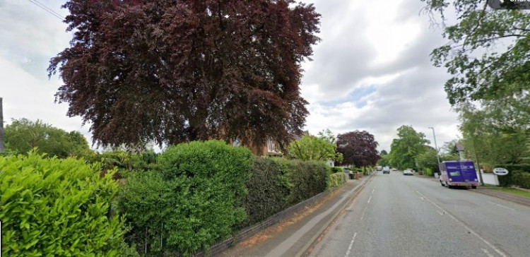 The application site is off Crewe Road on the edge of Wistaston, bordering Willaston (Google)