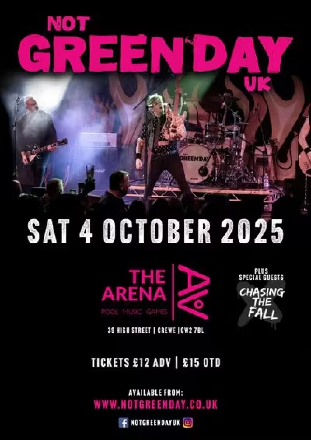 Not Green Day UK.