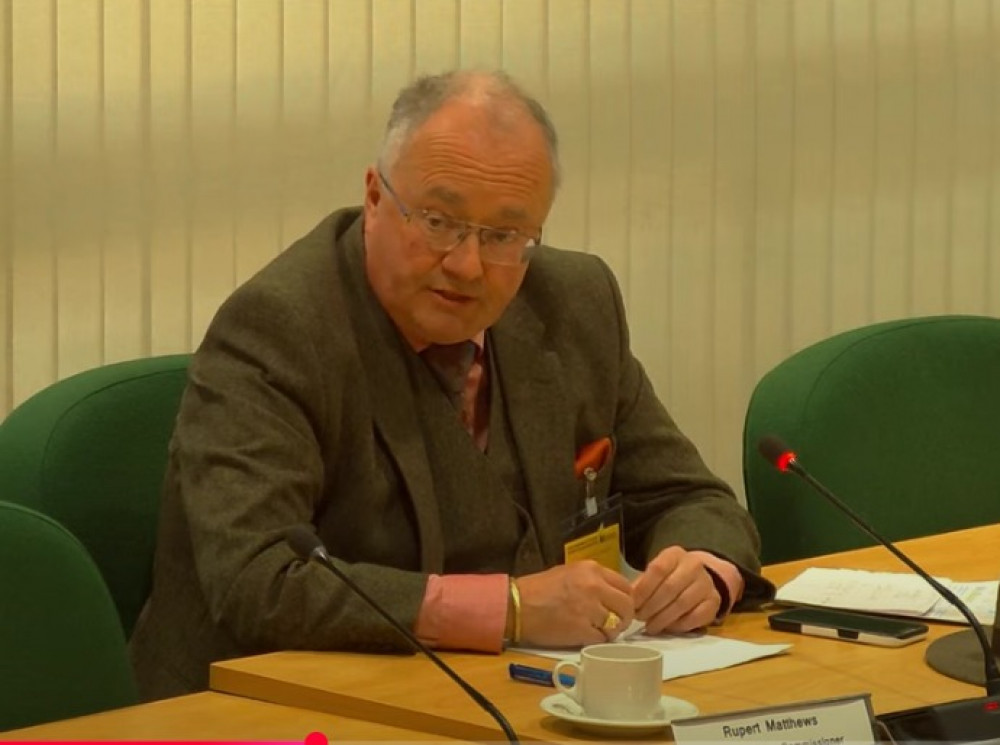 Leicestershire and Rutland's Police and Crime Commissioner answers questions on his defection to Reform UK (Photo: LDRS)