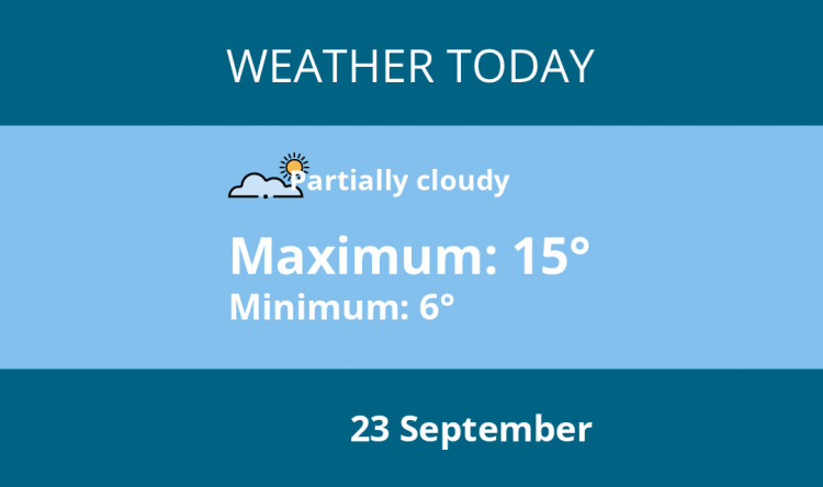 Here is Kingston today's weather forecast provided by Mr Data