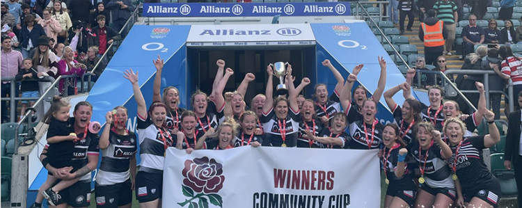 T-Birds Seconds celebrated their second win at Twickenham in May. 