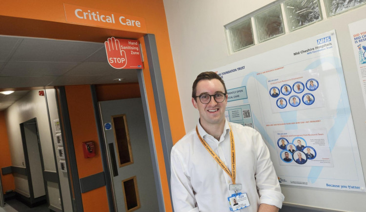 Clinical Lead for Organ Donation at Mid Cheshire Hospitals NHS Foundation Trust, Dr Jon Broad (MCHFT).