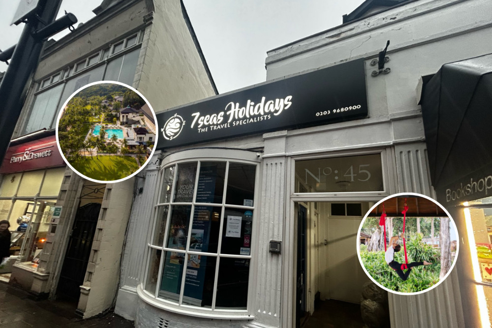 7Seas Holidays is located at 45 Victoria Road, Surbiton, KT6 4JL (Credit: Tilly O'Brien)
