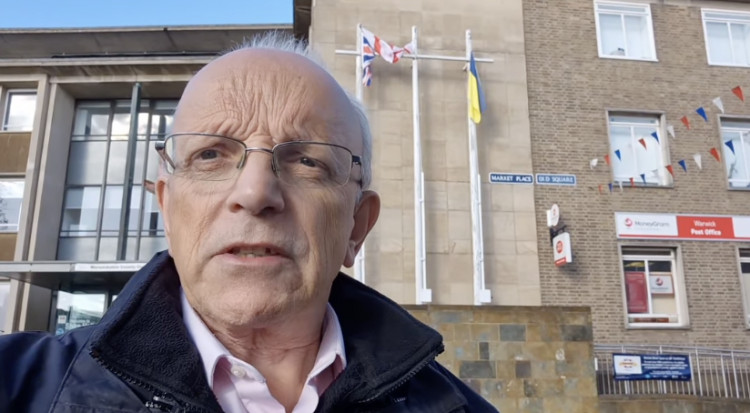 Warwickshire Liberal Democrats respond to council's new flag policy (image via Richard Dickson, Lib Dems/ Facebook)