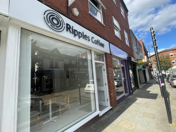 Ripples Coffee is a newly-opened coffee shop in Stockport town centre, based at 20 St Petersgate (Image - Nub News)