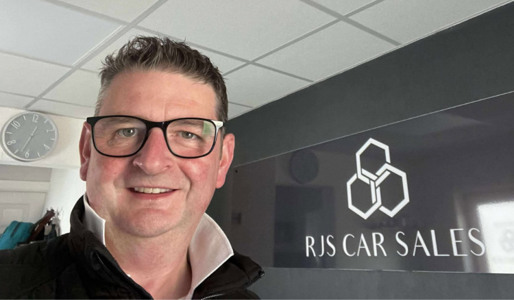 Rick Sherry has opened his own car dealership in Macclesfield (Credit: Rick Sherry)