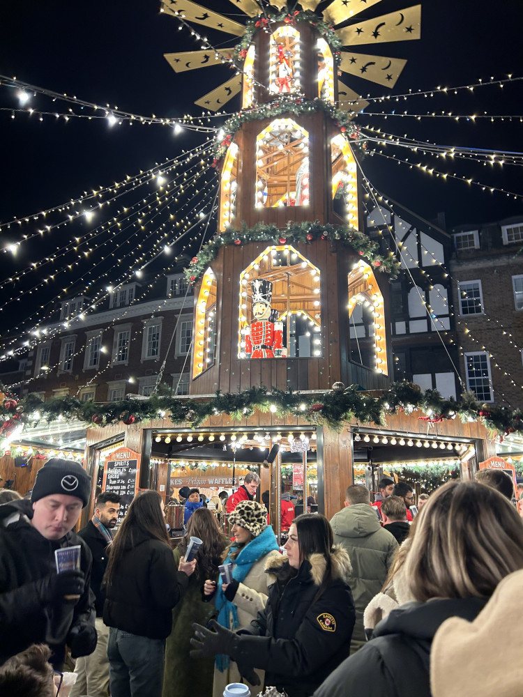 Kingston's Christmas Market takes place in the Ancient Market Place (Credit: Tilly O'Brien)
