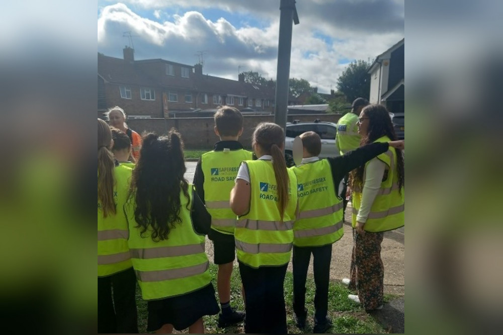 Children from Whitmnore Primary School 