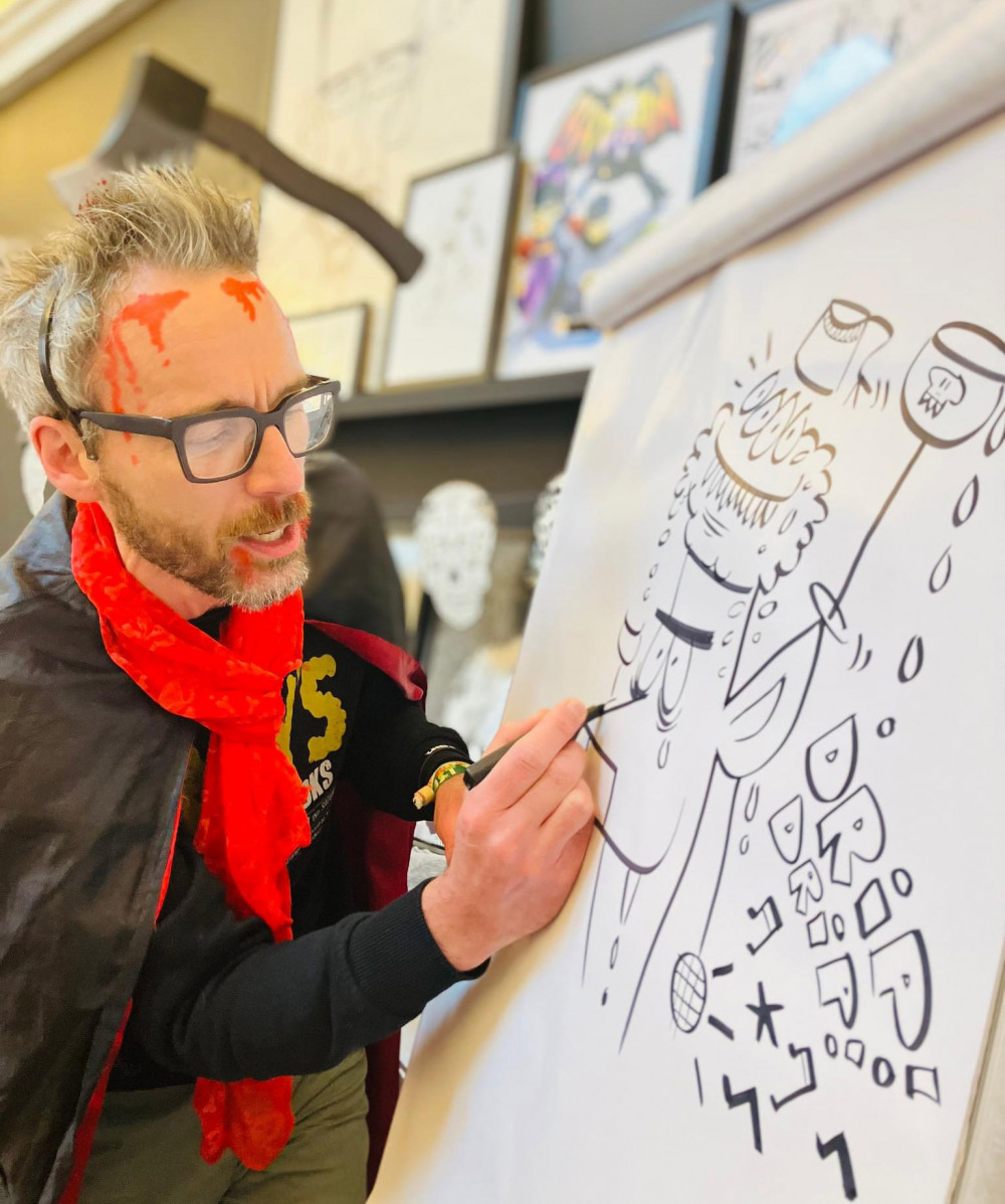 SPOOKyTOONs! Cartoon-art Halloween sessions