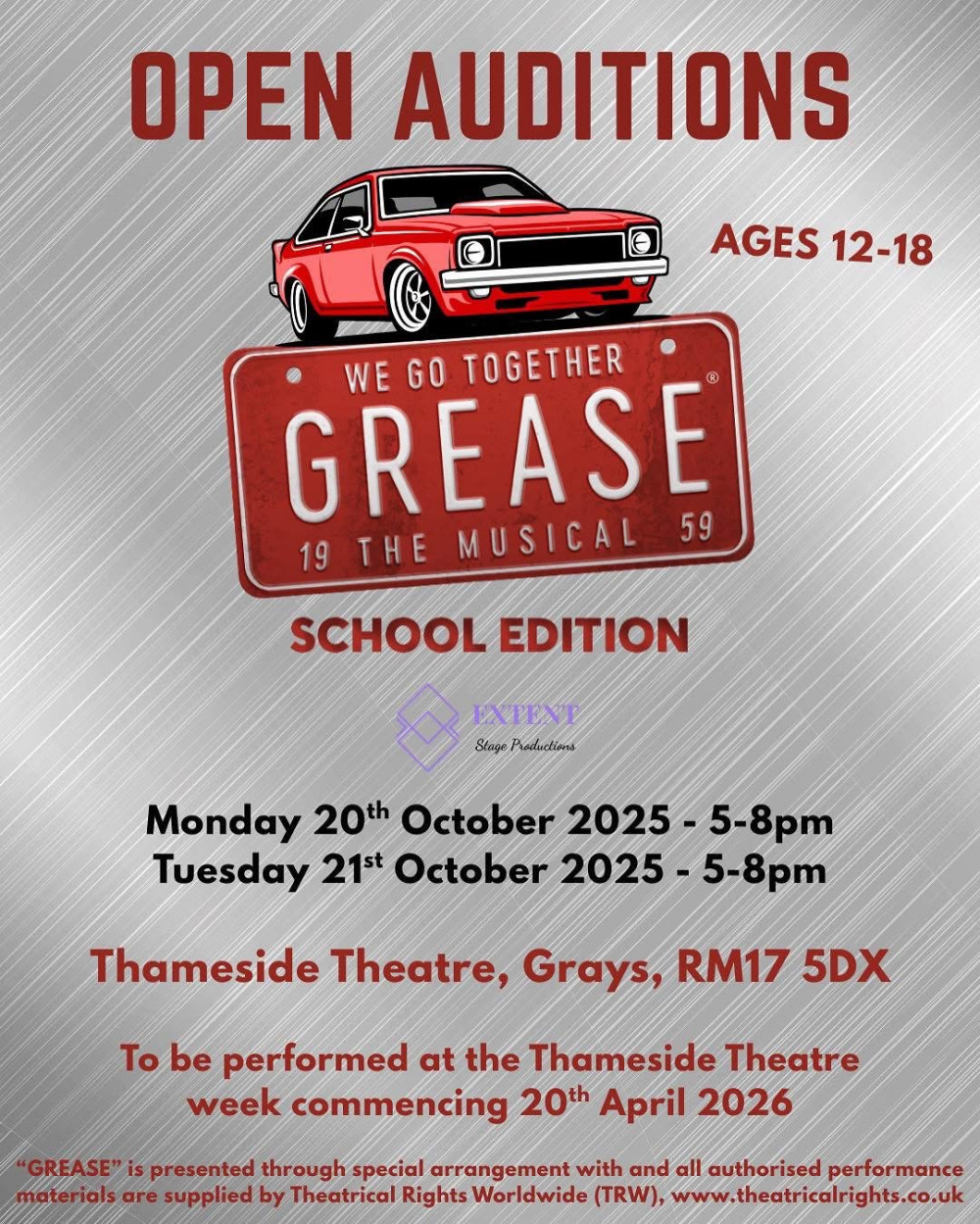 Open auditions