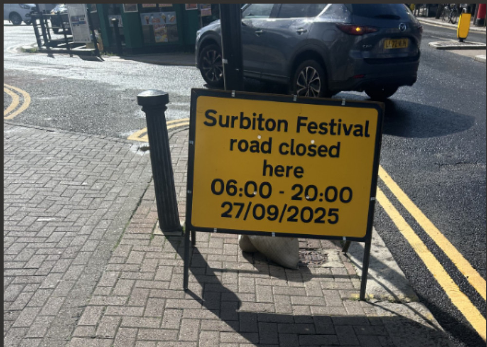 Victoria Road will be closed to vehicles on Saturday while Surbiton Festival takes place (Credit: Tilly O'Brien)