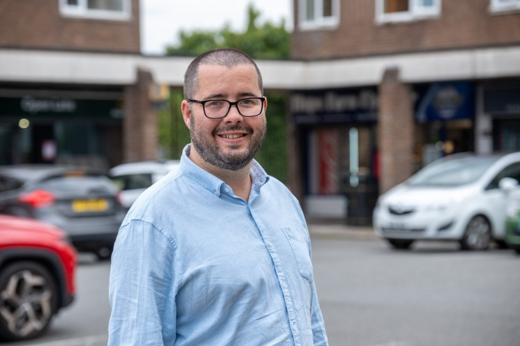 Kris Fisher, Labour's by-election candidate for Strawberry (Image via: LDRS)