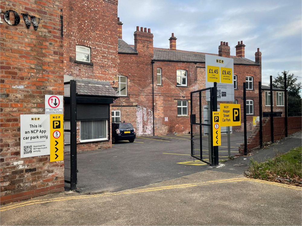 A new NCP car park has opened on Hooper Street - near St Peter's Square - in Stockport town centre (Image - Nub News)