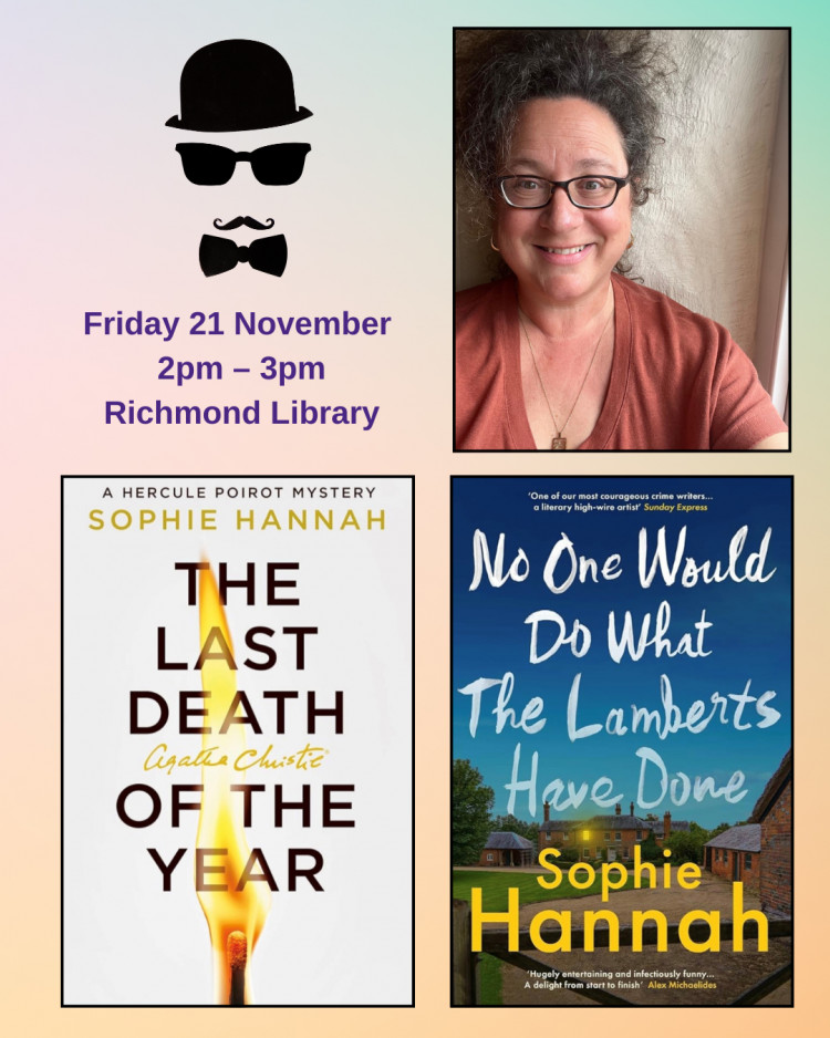 Agatha, Poirot and me: Crime, Clues, and Christie with Sophie Hannah
