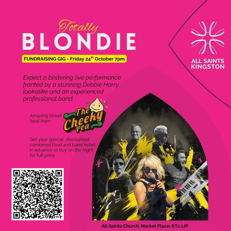 Totally Blondie Cover Band Fundraising Gig Totally Blondie Cover Band Fundraising Gig