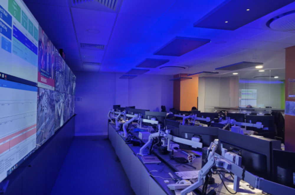 Richmond Council’s 24/7 CCTV control centre helps police respond quickly to crime and antisocial behaviour across the borough (credit: Richmond Council).