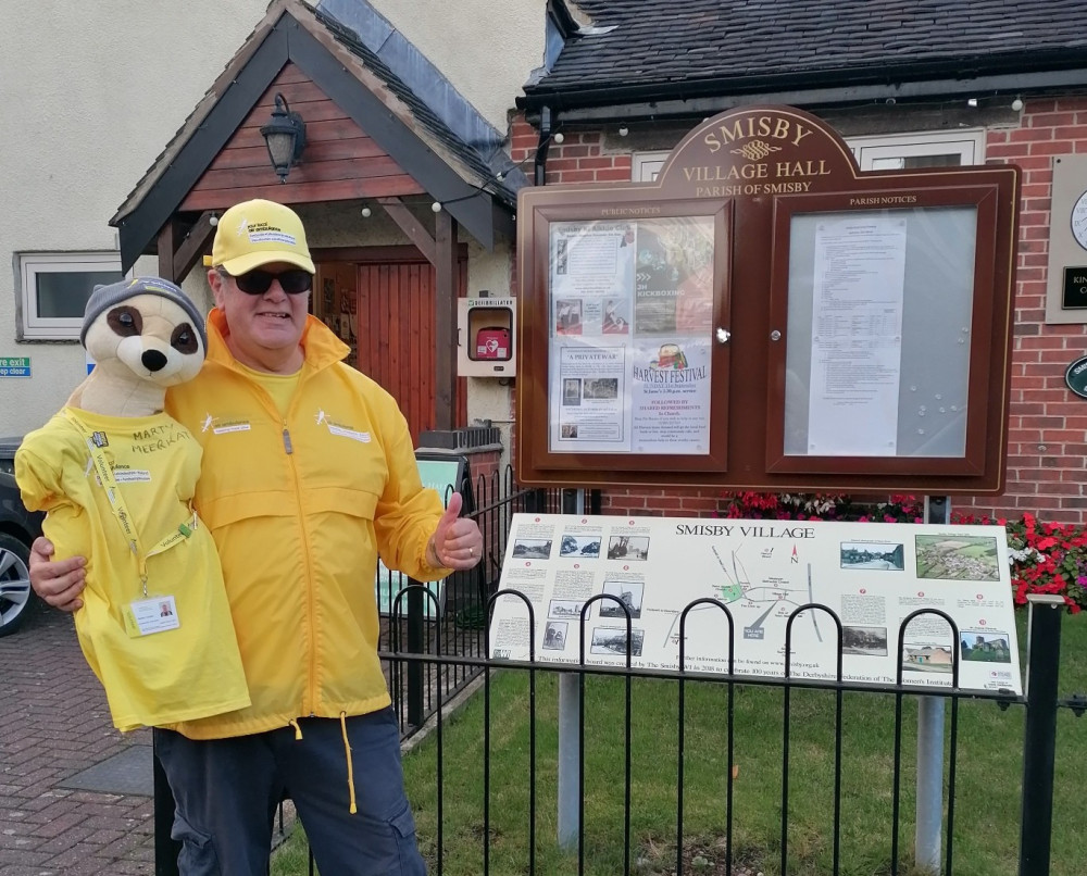 Ashby fundraiser visits Smisby WI for informational talk about Your Local Air Ambulance (Photo: Martin Cooper)