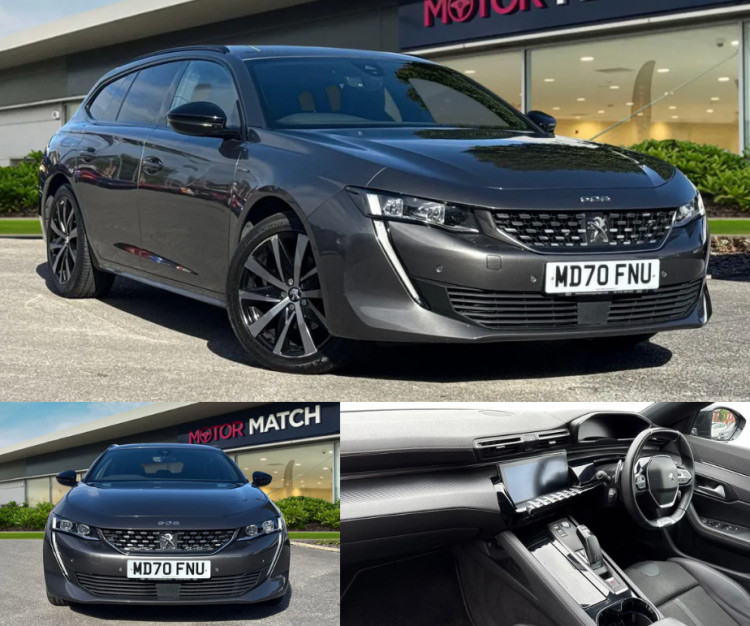 Our friends and partners at Swansway Motor Group present this used Peugeot 508 SW GT Line as their car of the week (Image - Swansway)