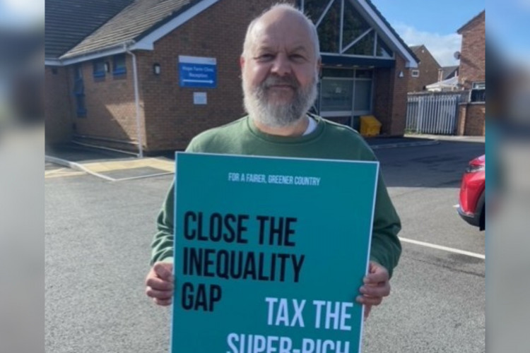 Green candidate Paul Bowers is looking to make a political comeback (Image via: LDRS)