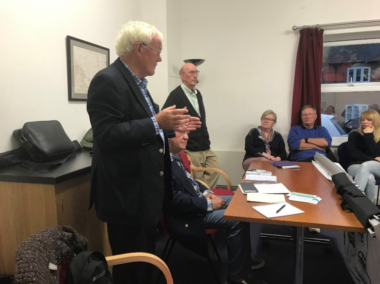 Stewart Palmer, Chair DTAG, addressed the meeting.