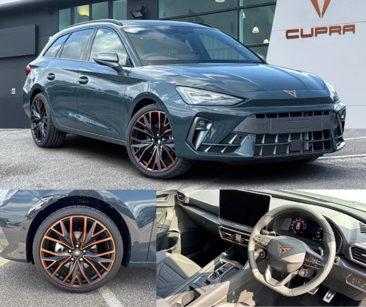 Our Motors Parter at CUPRA Crewe are delighted to share with you the stunning CUPRA Leon Estate. (Swansway).