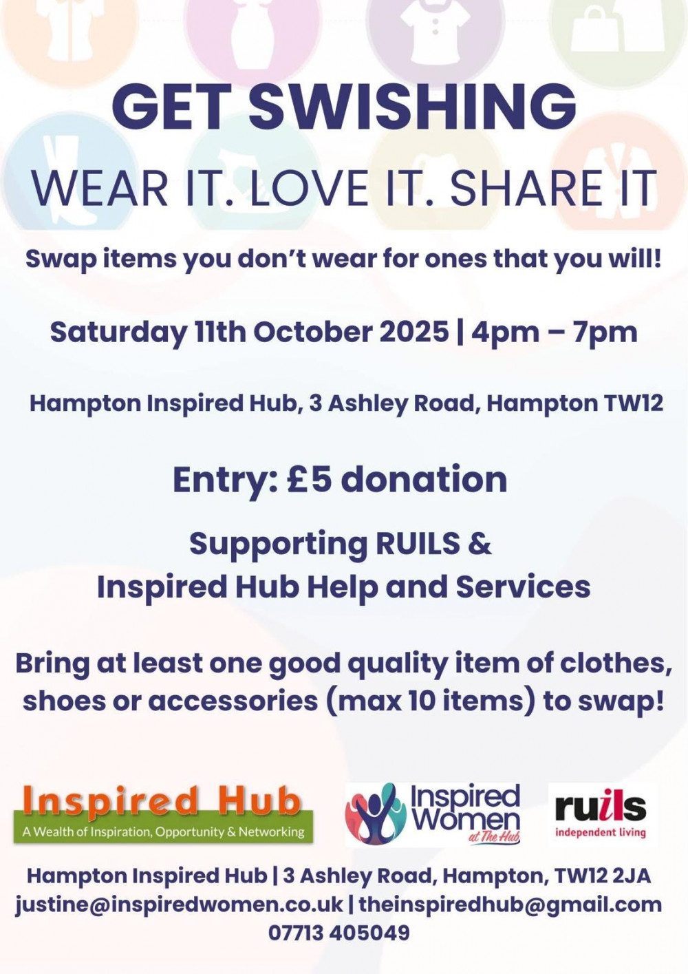 Swish charity fashion show Swish charity fashion show