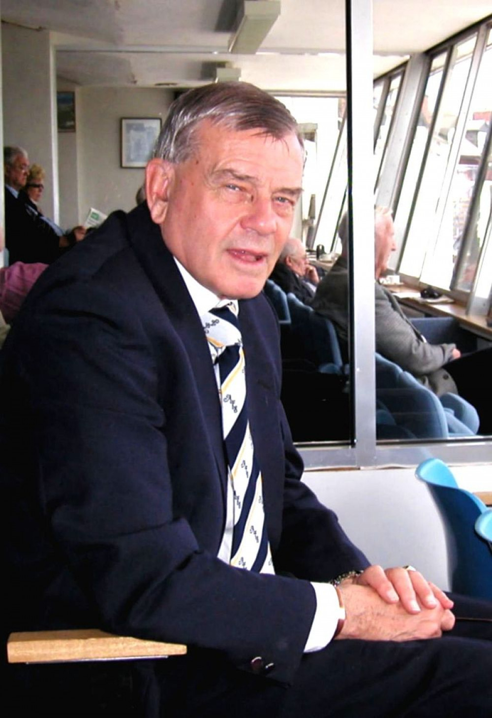 The legendary Dickie Bird who died this week. (Photo: Gareth J Dykes licensed under CC Attribution Share Alike 3.0)