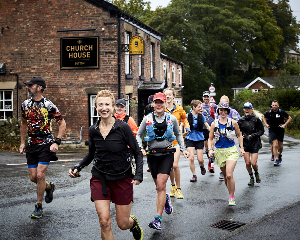 Emma Marks completed an ultra marathon, raising over £4,000 for Cancer Research (Credit: Emma Marks)