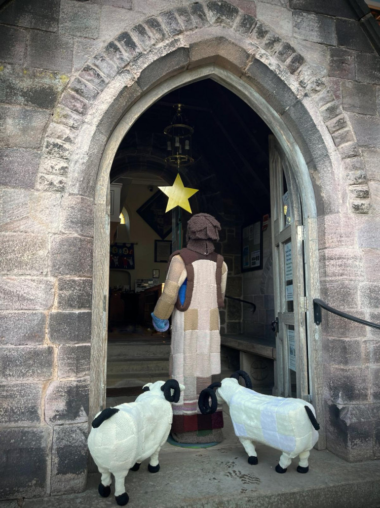 An amazing nativity project is to be unveiled next month at All Saints' Church in Church Lawton. (Photo: Jane Baker)on to 