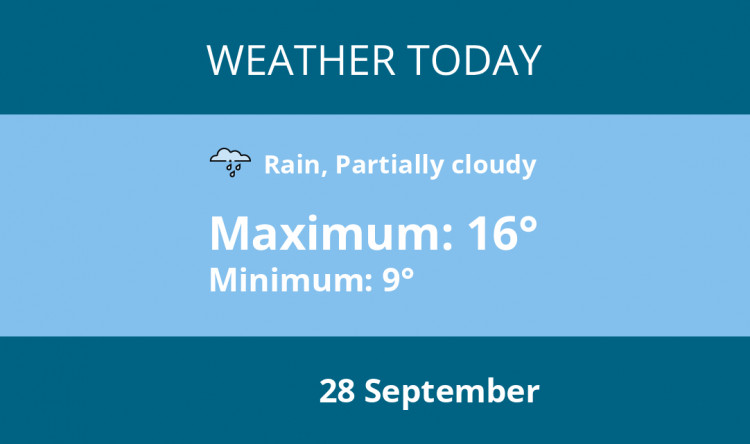 Here is Crewe today's weather forecast provided by Mr Data