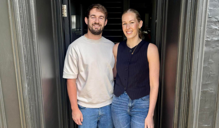 Jacob Thrasher and Hope Collis have taken over the TAPA building in Bollington (Credit: Nub News)