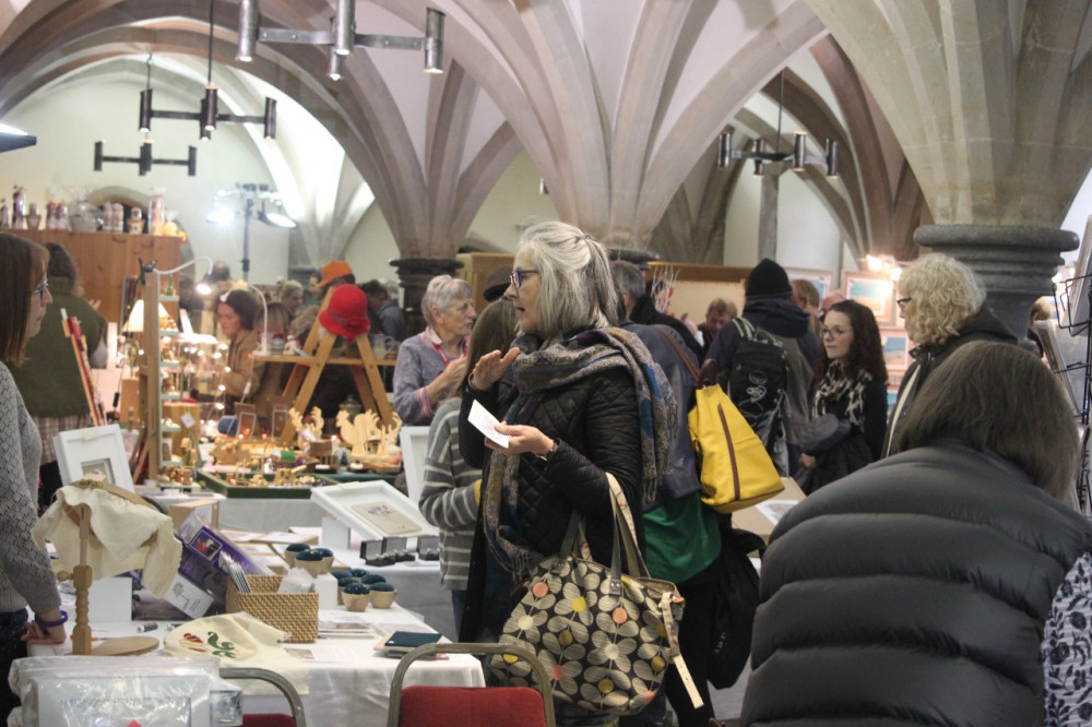 The Bishop’s Palace in Wells will host the Christmas Artisan Market on November 8-9, 2025.