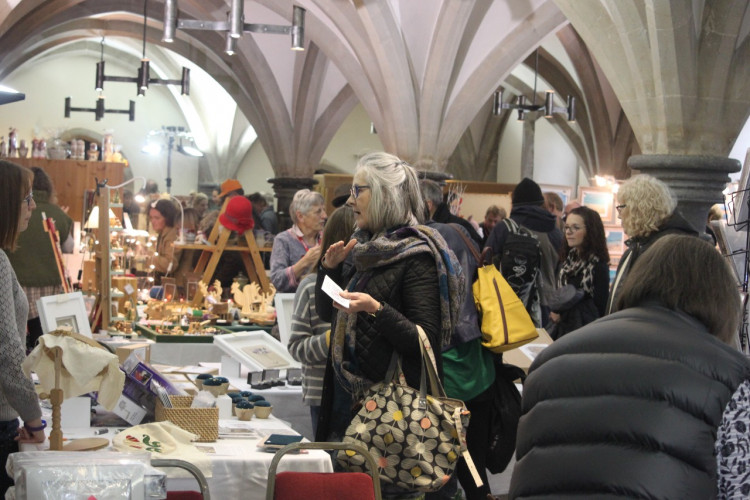 The Bishop’s Palace in Wells will host the Christmas Artisan Market on November 8-9, 2025.