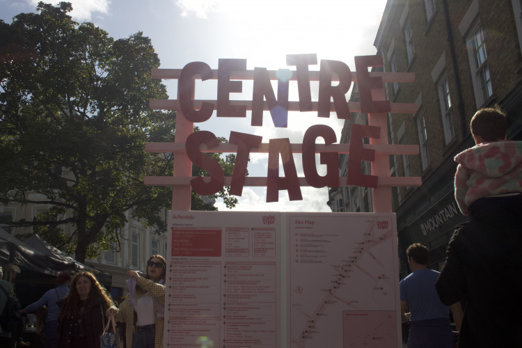 Centre Stage brought live music, workshops and local traders to a pedestrianised George Street (credit: Cesar Medina).