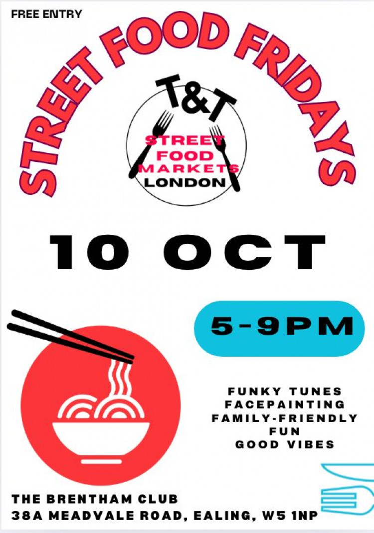 T&T MARKETS PRESENTS STREET FOOD FRIDAY NIGHT MARKET AT THE BRENTHAM CLUB