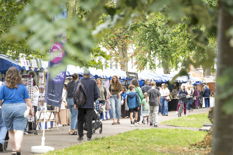 Leamington's Friday market will continue for six more months running until April 2026 (image via CJ's Events) 