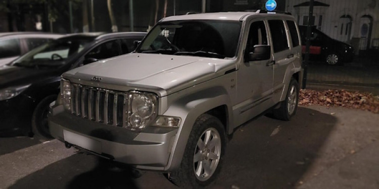 The vehicle involved in the incident.