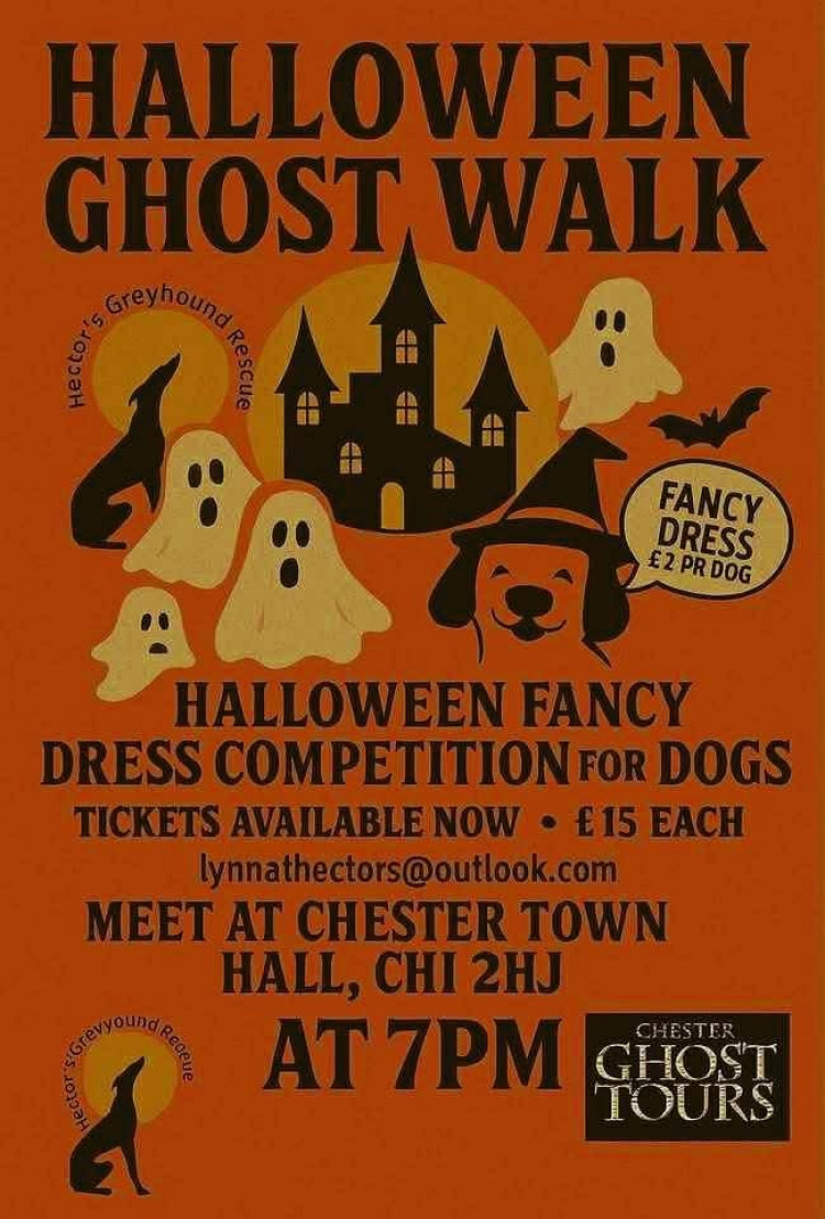 Halloween Fancy Dress for Dogs & Ghost Walk Halloween Fancy Dress for Dogs & Ghost Walk