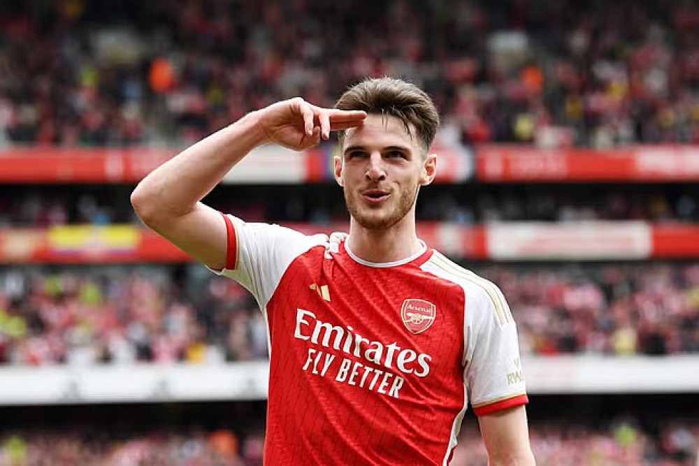 Arsenal midfielder, Declan Rice, was born in Kingston in 1999 (Credit: Wikimedia Commons)
