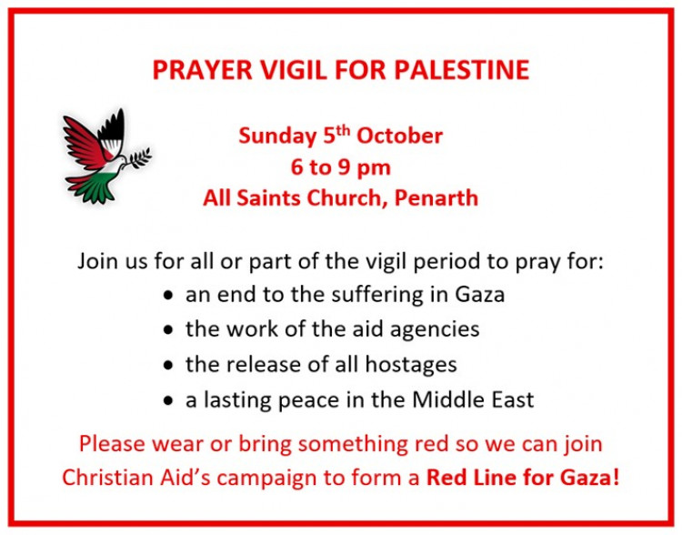 Prayer Vigil for Palestine