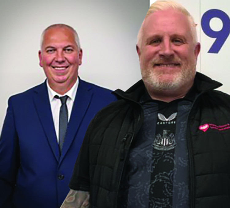 Cllr Mark Hurrell, left, has offered to meet with Steve Stuart and to engage with the Friends of Essex and London Homeless  about Thurrock's homeless situation. 