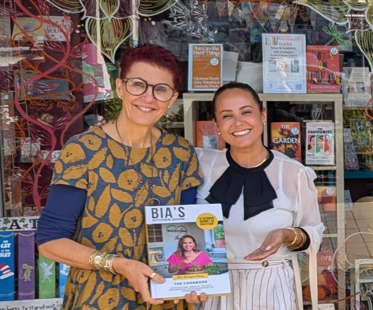 Judy and Bia at Kenilworth books (image supplied) 