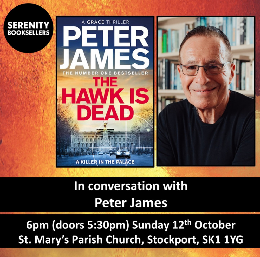 The Hawk is Dead - An Evening with Peter James The Hawk is Dead - An Evening with Peter James