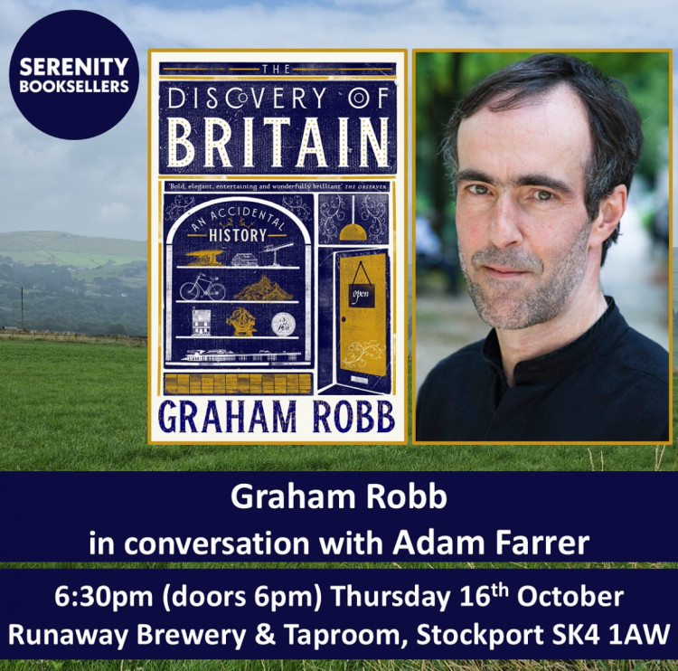 The Discovery of Britain - Graham Robb in conversation with Adam Farrer The Discovery of Britain - Graham Robb in conversation with Adam Farrer