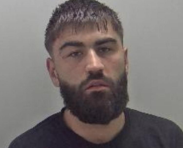Police are looking for 23-year-old Kyle Riley, linked to Leamington and Coventry (image via Leamington Police)