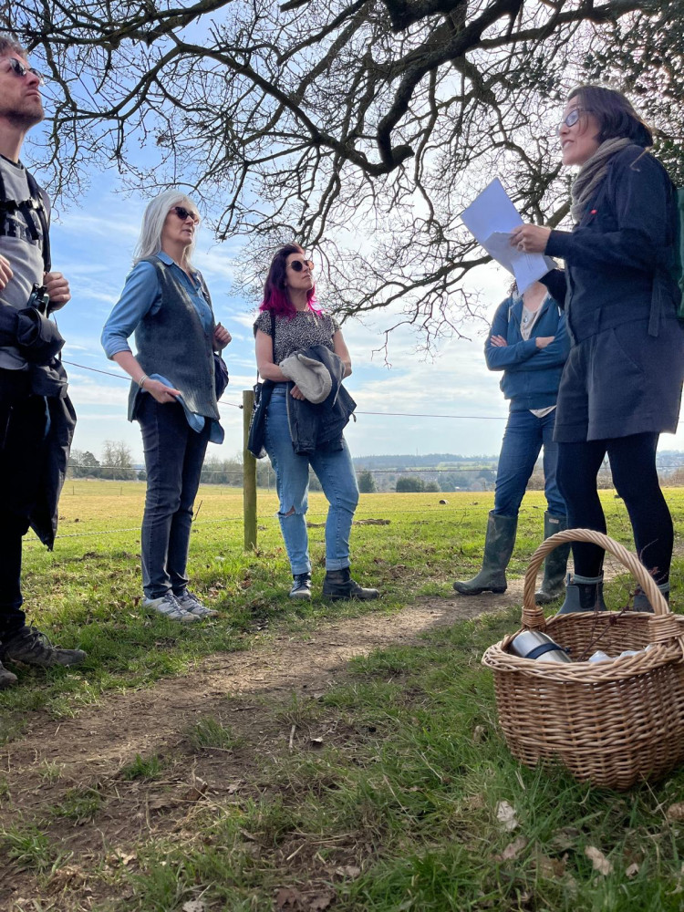 Deep Time and Foraging walk Deep Time and Foraging walk