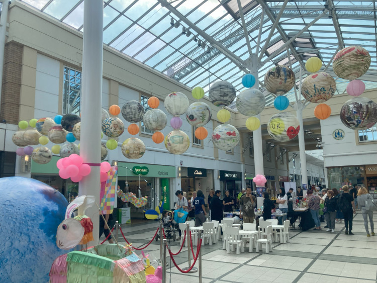 A picture from last year's Moon Festival, held in the Merseyway centre (Image - Nub News)