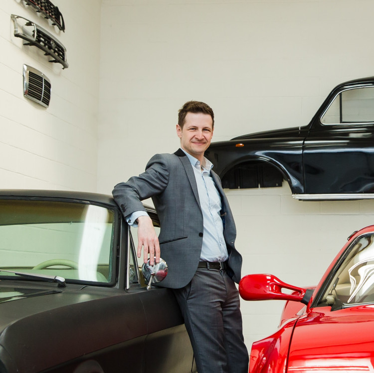 Ashley Winston founded Teddington-based Palmdale Car Finders 20 years ago (Image supplied)